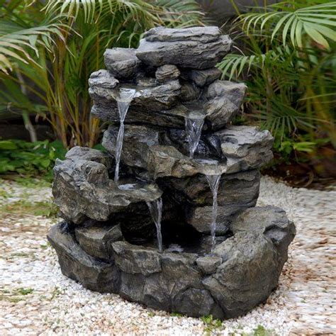 Better Homes And Gardens River Rock Fountain Fontes De Pedra Fontes