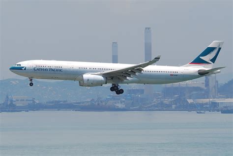 Cathay Pacific Airbus A 330 300 Near Shanghai On Apr 20th 2019