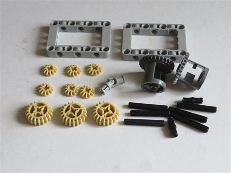 Lego Technic Double Differential Kit Gears Axles And Surround Ebay