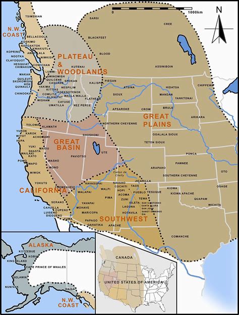Map Of Ohio Native American Tribes United States Map