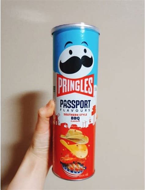 Pringles Passport Flavours Southern Style Bbq 110gx 2ea Pringles Potato