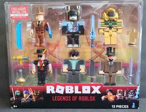 Roblox Action Collection Legends Of Roblox 6 Figure Pack Exclusive