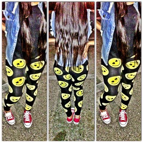 smiley face tights rocked by hayven carter smiley smiley face boutique collection