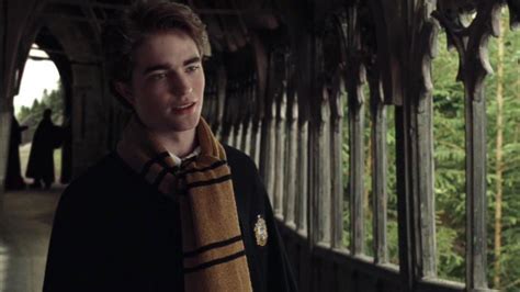 The Scarf Hufflepuff Cedric Diggory Robert Pattinson In Harry Potter
