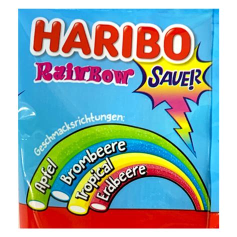 Haribo Rainbow Fizz Sour Candy Sticks 7 Oz The Taste Of Germany