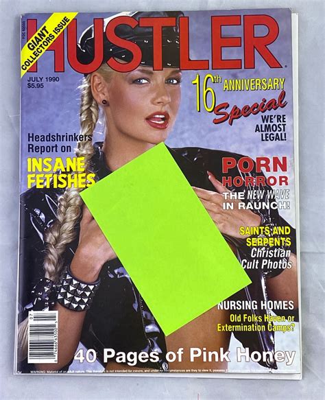 Hustler Magazine Issues Collection 1990 Adult Etsy
