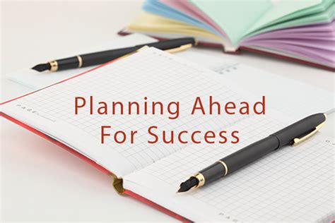 Quotes About Planning Ahead For Success Quotesgram