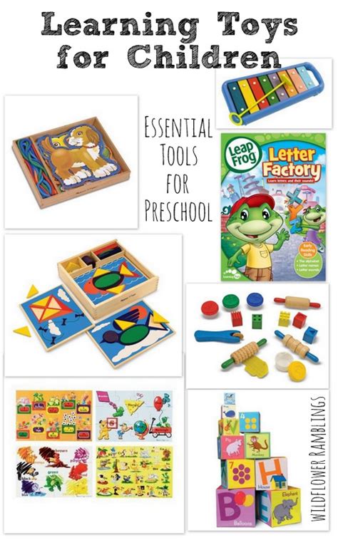 Learning Tools For Children Our Essential Preschool Materials