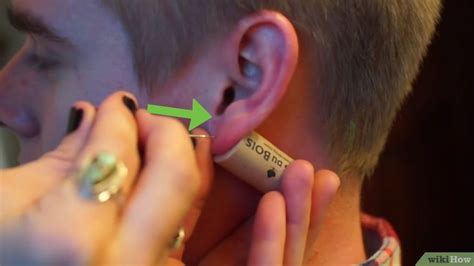 how to safely pierce your own ear with pictures wikihow piercing ears at home ear piercing