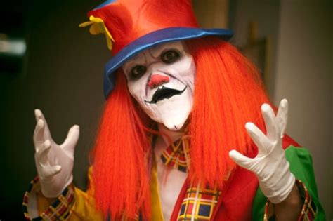 Evil Clown Orange Hair Evil Clown Pictures Scary Clowns Evil Clowns