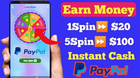 How To Get Free Paypal Money Earn Paypal Cash By Spin And
