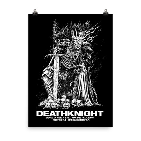 Death Knight Poster [18x24] Death Saves