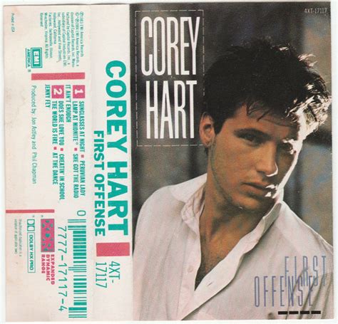 corey hart first offense 1984 cassette discogs