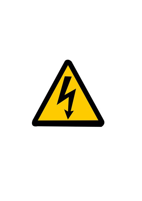 Free photo: Electricity warning sign - Danger, Dangerous, Deadly - Free Download - Jooinn