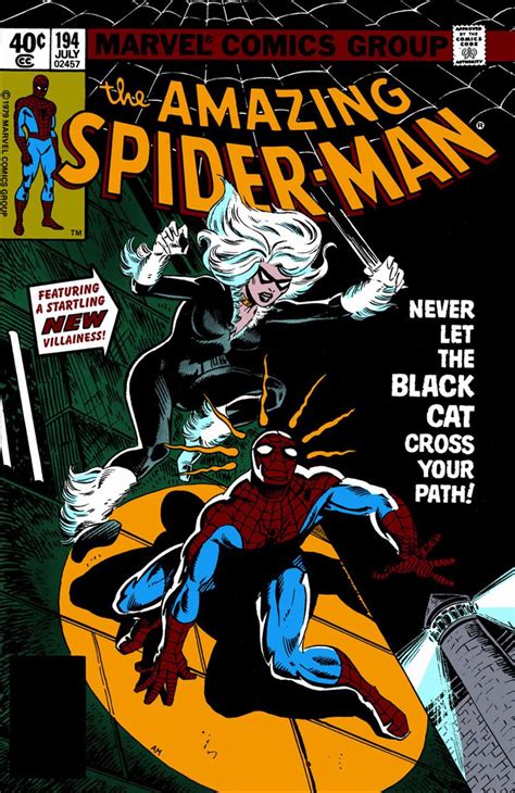 Black Cat Flashback Amazing Spider Man 194 195