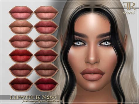 Frs Lipstick N283 By Fashionroyaltysims At Tsr Sims 4 Updates