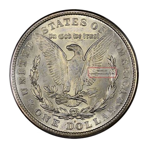 1921 S 1 Morgan Dollar Pcgs Ms65