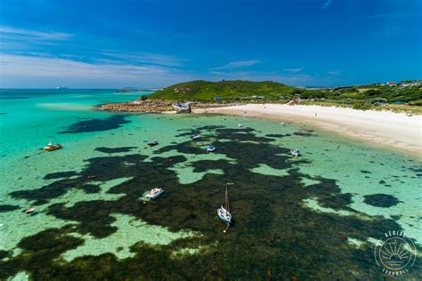 Isles Of Scilly Aerial Cornwall