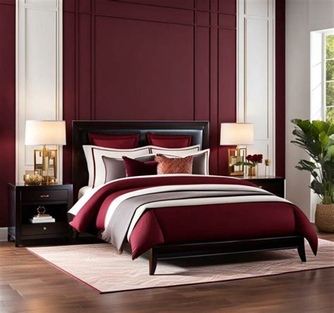 Burgundy Bedroom Decor Rich Vibrant Style That Rules Your Space
