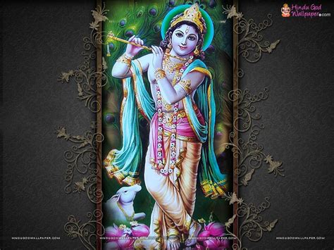 Jai Shri Krishna Wallpaper Wallpapersafari
