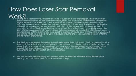 Ppt Scar Removal Dubai Powerpoint Presentation Free Download Id