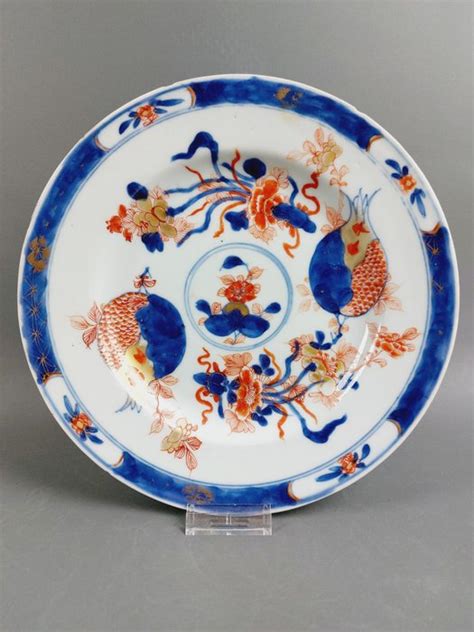 Piatto 1 Imari Porcellana Fiori E Melograno Catawiki