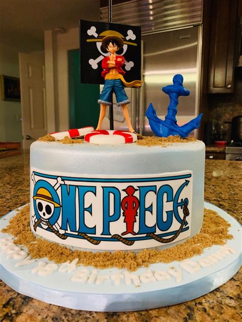 One Piece Cake Anime Cake One Piece Birthdays One Piece Theme