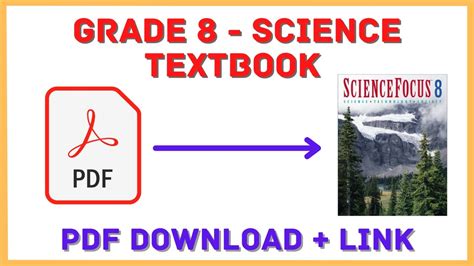 Grade 8 Science Textbook Pdf Download Print Science Textbook Link