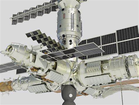 Artstation Mir Space Station