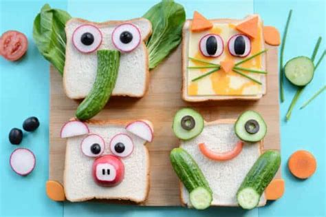 7 Totally Fun Shaped Kids Sandwiches