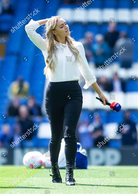 Sky Sports Presenter Laura Woods Ahed Editorial Stock Photo Stock
