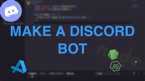How To Make Your Own Discord Bot 2020 Getting Started Youtube