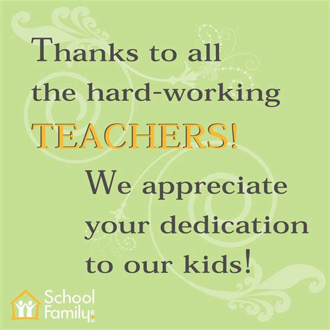 _thank you for giving us the huge opportunity of serving you. Pin by PTO Today on Teacher Quotes | Message for teacher ...
