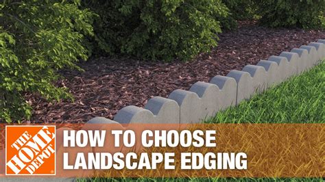 How To Choose Landscape Edging The Home Depot Youtube