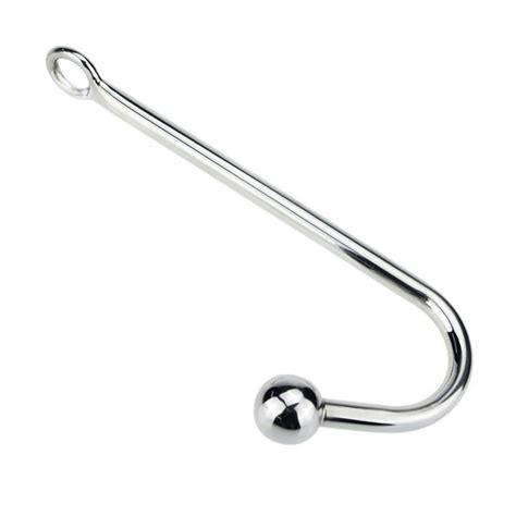 30250mm Anal Hook Metal Butt Plug With Ball Anal Plug For Men Women