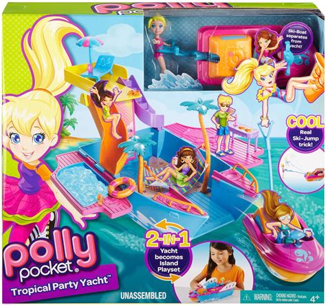 Polly Pocket Tropical Party Yacht Toys And Games Tropical