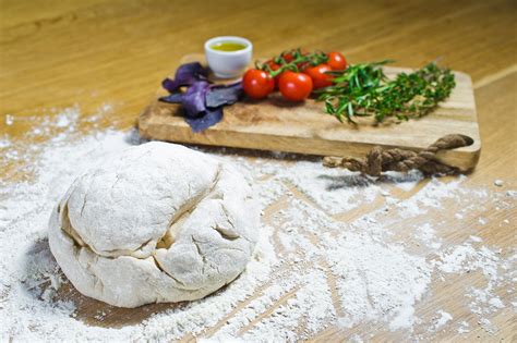 Whisk the ingredients together for 1 minute. Your Go-To 2-Ingredient Pizza Dough With Self-Rising Flour ...