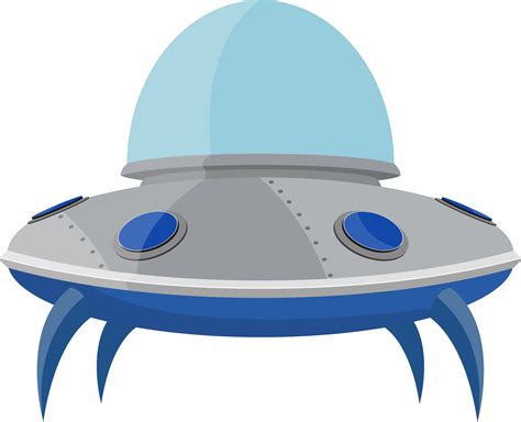 Ufo Spaceship Concept Clipart Design Illustration PNG