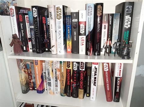 My Star Wars Shelves Nearly A Complete Collection Of The New Canon