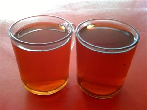 Kalau 100% buah 60kcal (tidak ditambah gula) atau 120kcal kalau ditambah gula. Kalori Air Teh O Ais