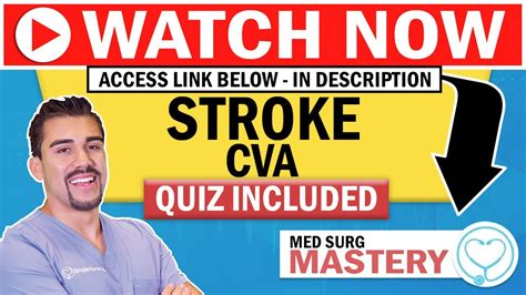 Stroke Cva Cerebrovascular Accident Hemorrhagic And Ischemic Nursing