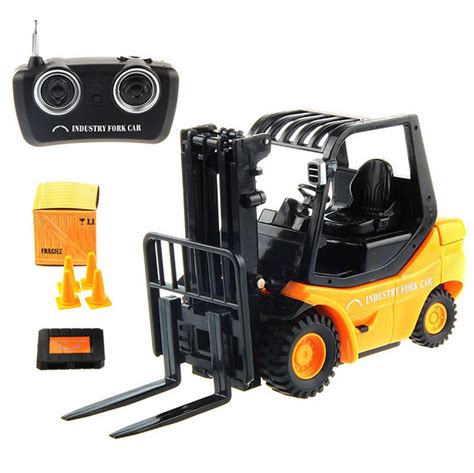 New Mini Rc Toy Fork Lift Radio Remote Control Forklift Rc Truck Car