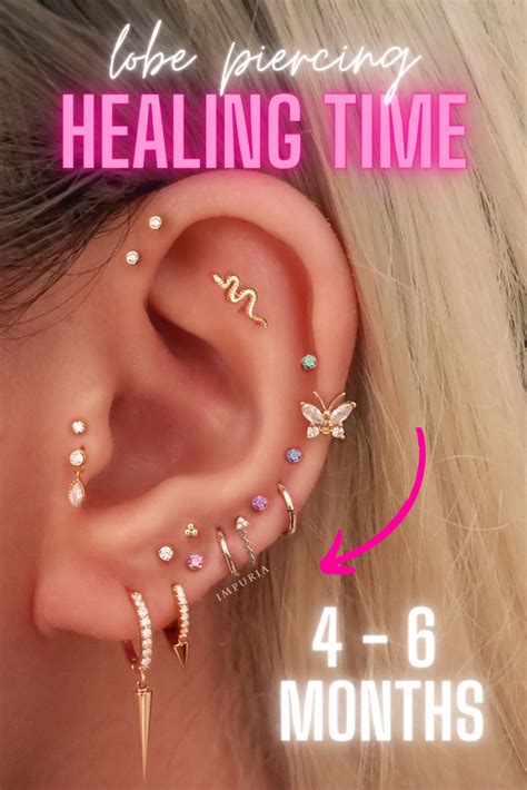 The Ultimate Guide To Ear Piercing Healing Times Impuria Ear Piercing