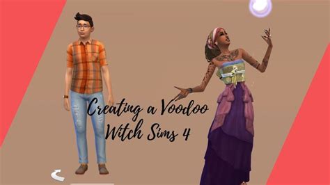 The Sims 4 Cas Creating A Voodoo Witch With Realm Of Magic Sims