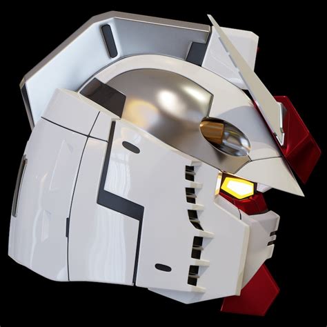 Gundam Rx Helmet D Model Etsy