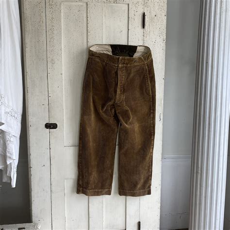 French Vintage S Corduroy Pants