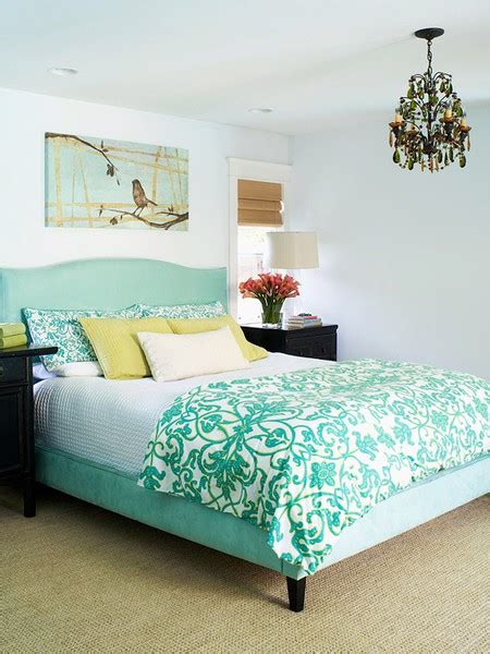 Seafoam green walls love the combination of yellow and perfect paint color tree stencils sunburst mirror console table stools ottomans pale blue with damask drapes camille styles living room wall from restoration hardware, master bedroom design home ideas designs furniture green pale bedrooms pretty rooms forward family with fabulous white. seafoam-gold-bedroom - Panda's House