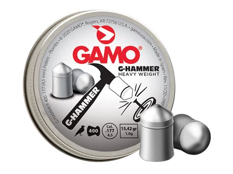 Gamo G Hammer Pointed 177 Caliber 1542 Grains 400 Ct Airgun Depot