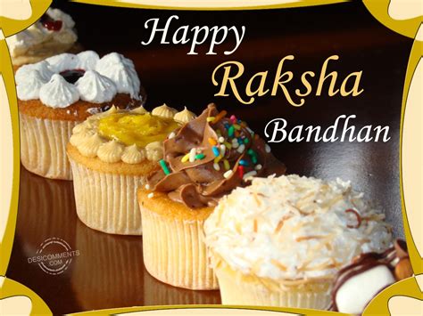 Rakhi greeting card images to share with your siblings. Happy Raksha Bandhan - DesiComments.com
