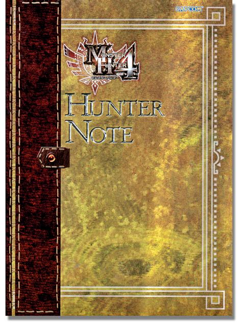 The fourth exam rages on as the hunter hopefuls try to gain points by stealing each other's badges. Monster Hunter 4 - Hunter Note Guide Book - Anime Books